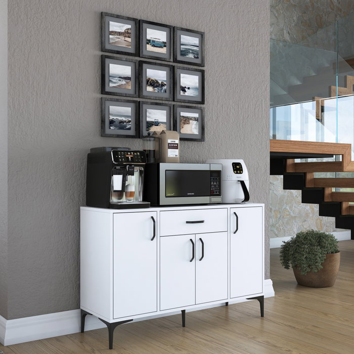Hanah Home Gabinete Multipropósito Blanco JE136 - 3144 Hanah Home Gabinete Multipropósito Blanco JE136 - 3144
